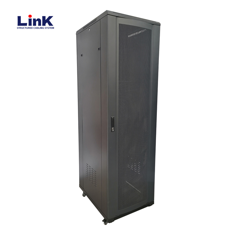 42u High Quality Server Rack Cabinet It Data Center Server Cabinet with casters