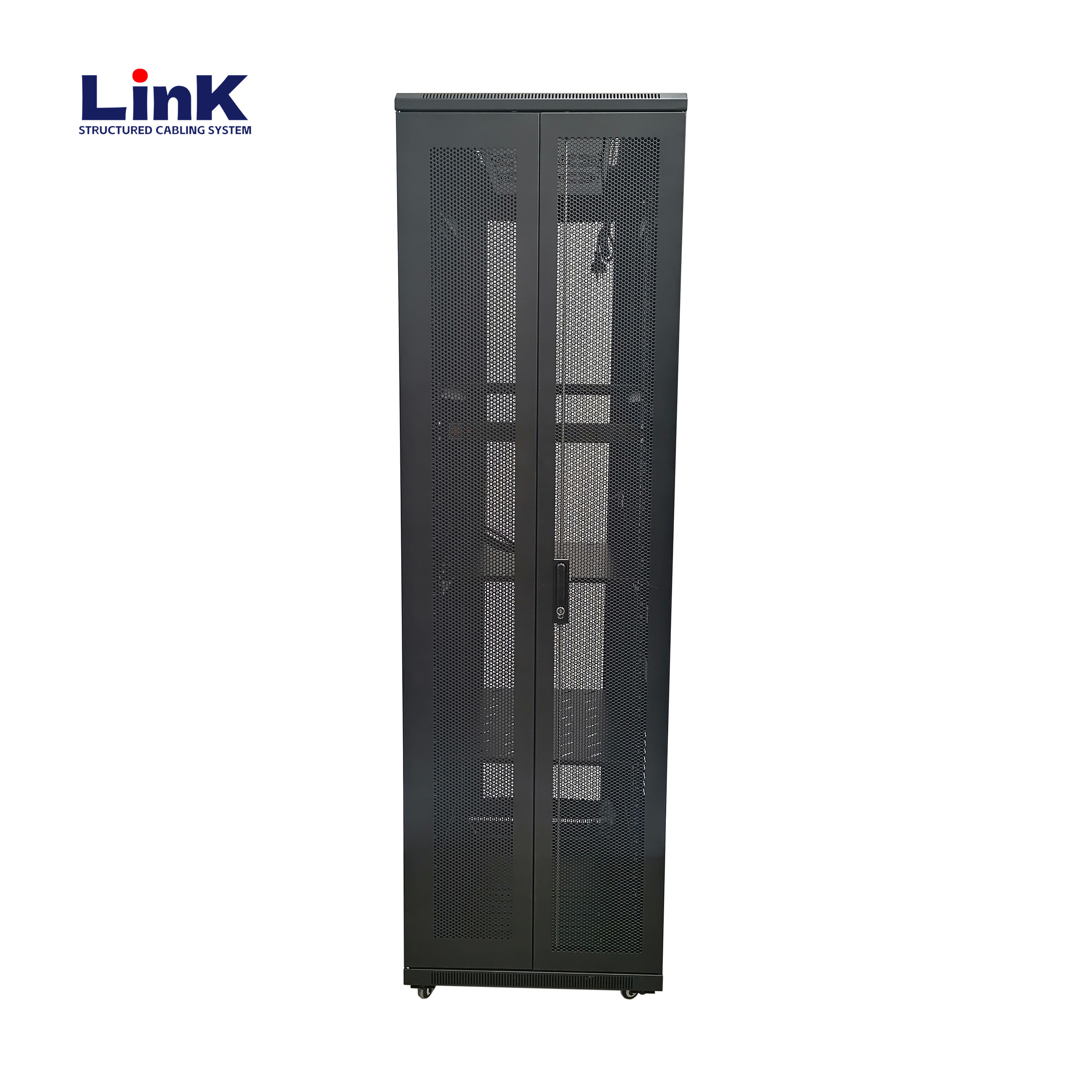 42u High Quality Server Rack Cabinet It Data Center Server Cabinet with casters