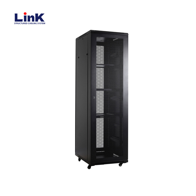 19 Inch Rack 600x600 Network Server Rack Cabinet with Cable Management for Telecom Organization