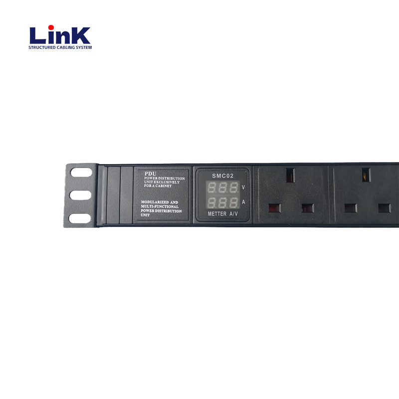 Power Distribution Unit Rack Mount Intelligent PDU 16A 8-Outlet Rack ...