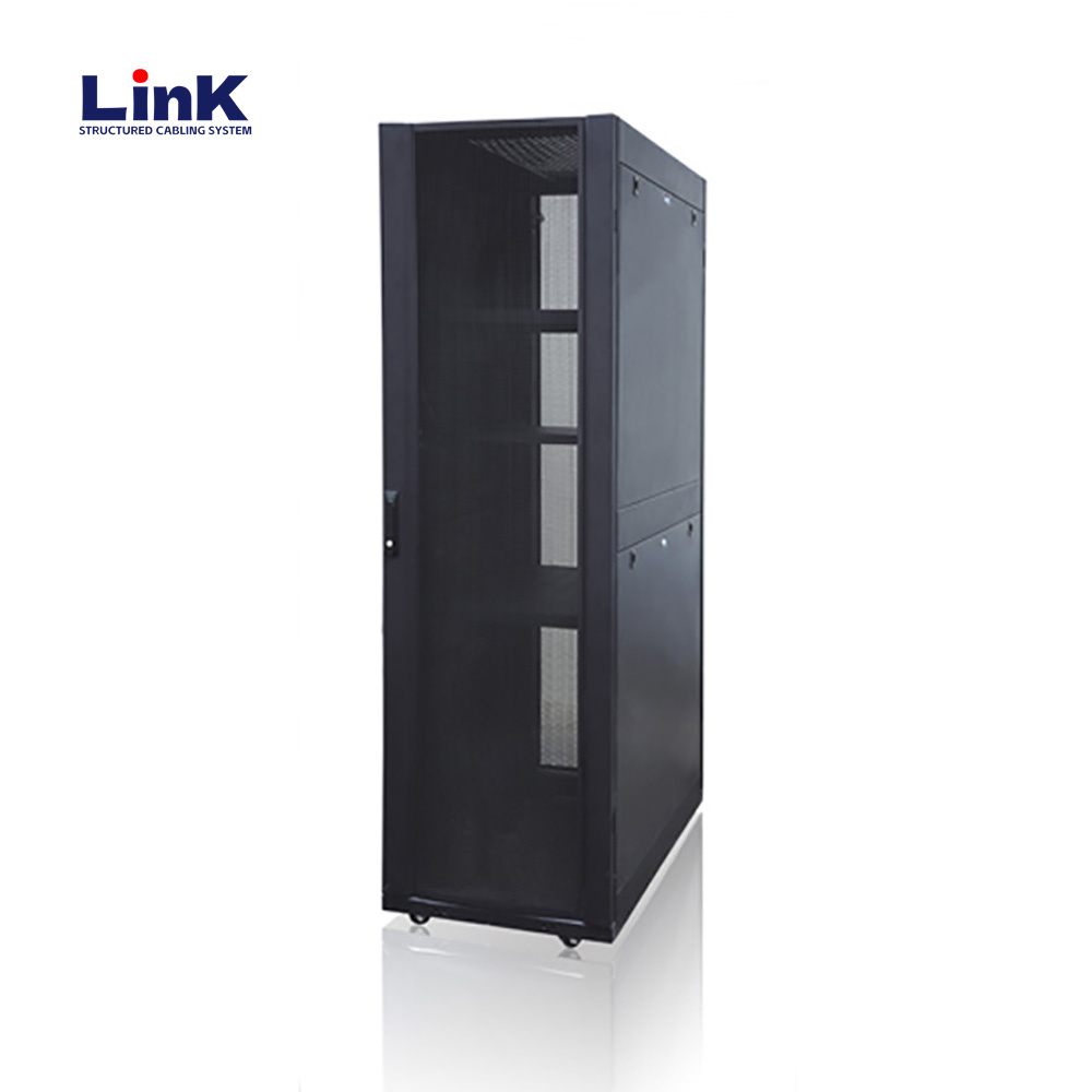 19 Inch Rack 600x600 Network Server Rack Cabinet with Cable Management for Telecom Organization